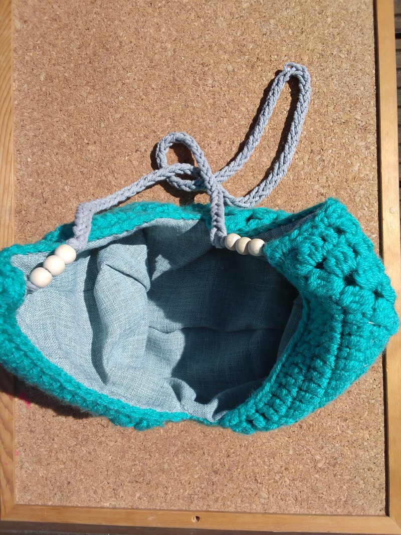 Handmade Crochet Boho style shoulder bag
