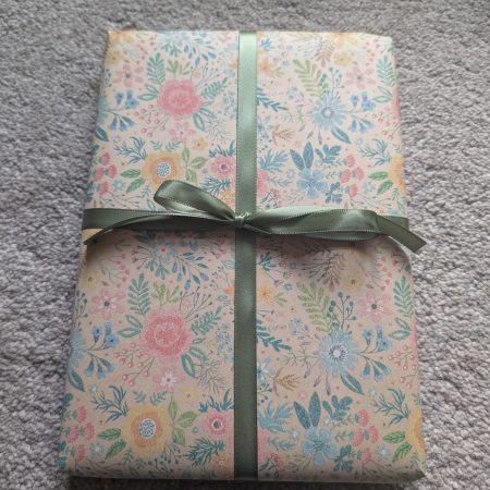 Floral Watercolour Painting Initials – WITH FRAME