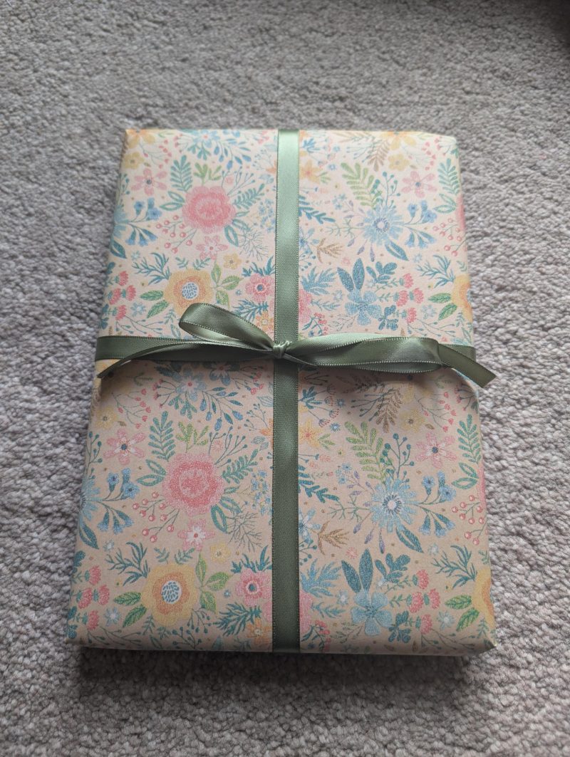 Floral Watercolour Painting Initials – WITH FRAME