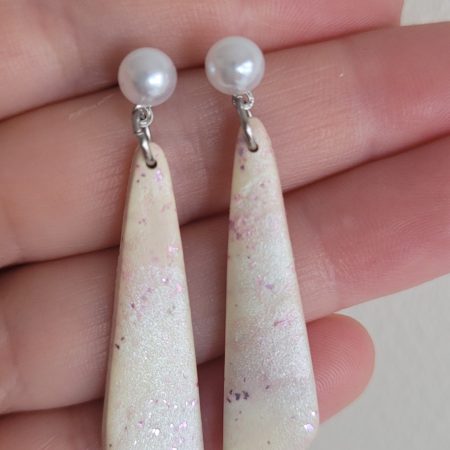 Long drop dangle earrings