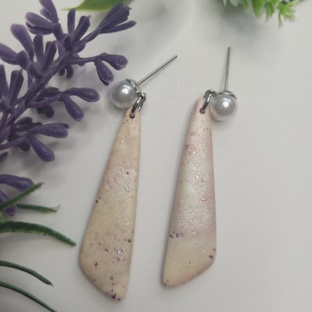 Long drop dangle earrings