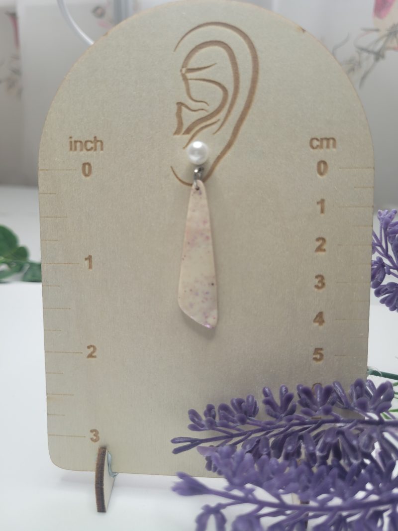 Long drop dangle earrings