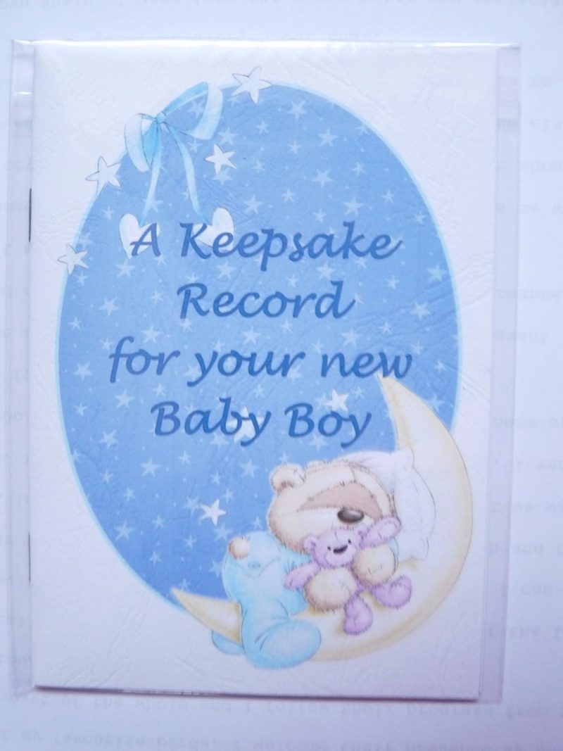 Baby Boy Record Book