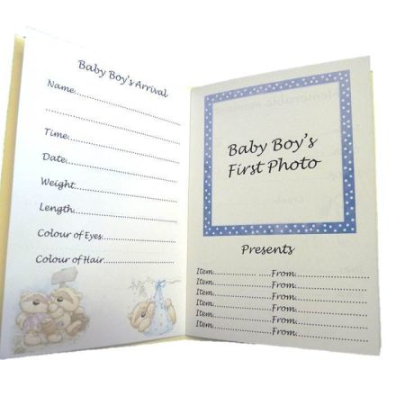 Baby Boy Record Book