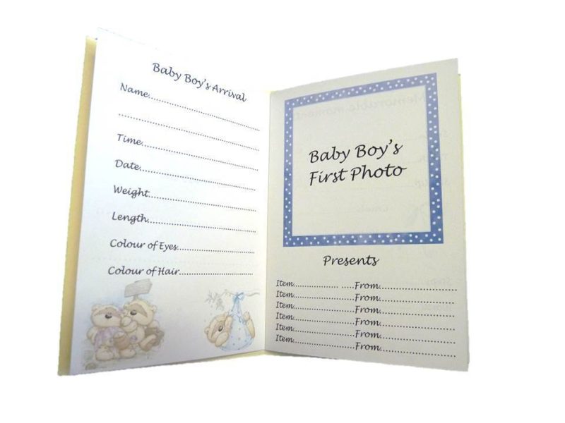 Baby Boy Record Book