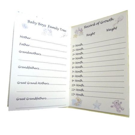 Baby Boy Record Book