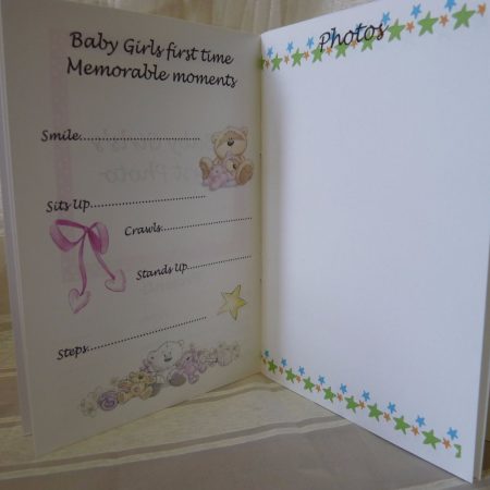 Baby Girl Record Book