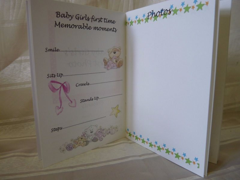 Baby Girl Record Book