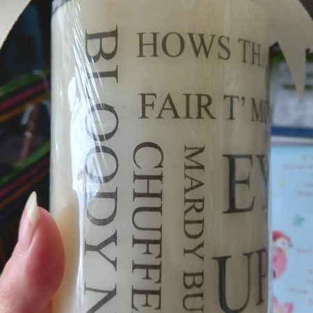 Yorkshire themed Candle