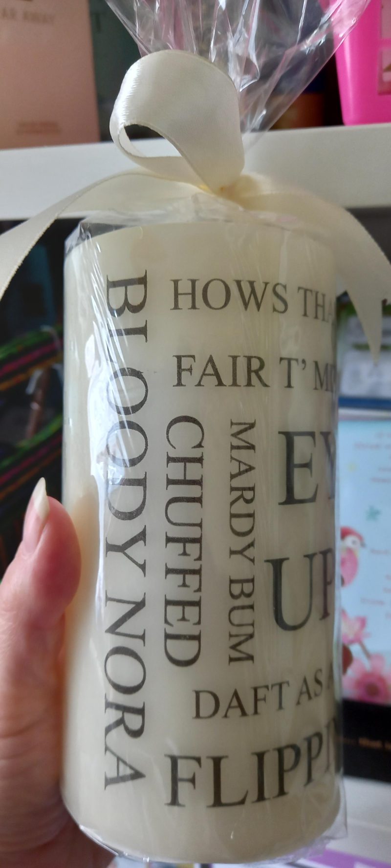 Yorkshire themed Candle