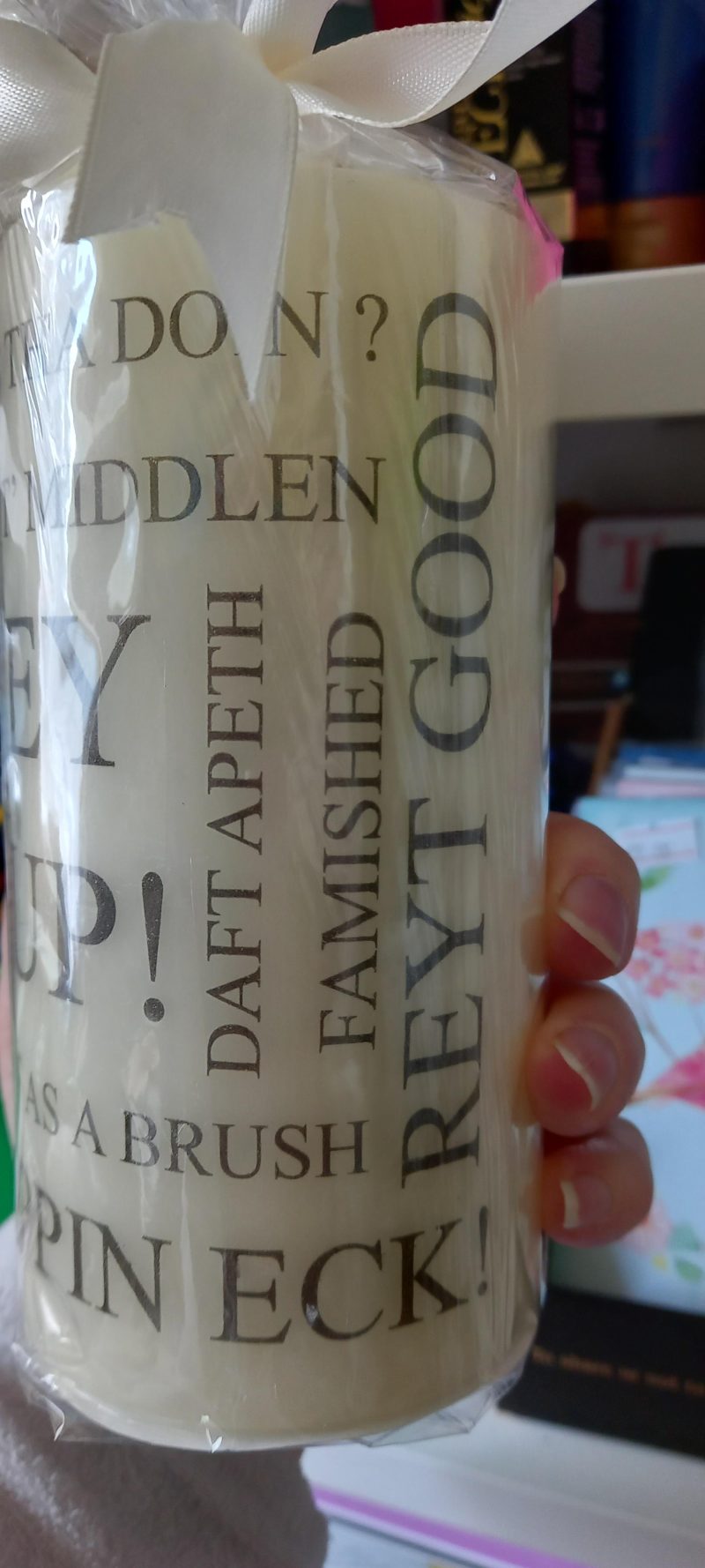 Yorkshire themed Candle