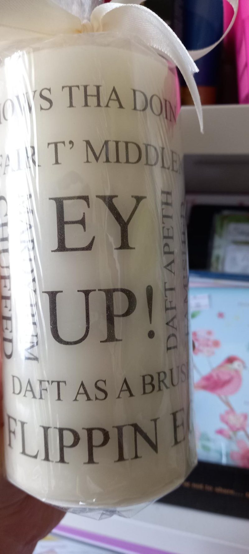 Yorkshire themed Candle