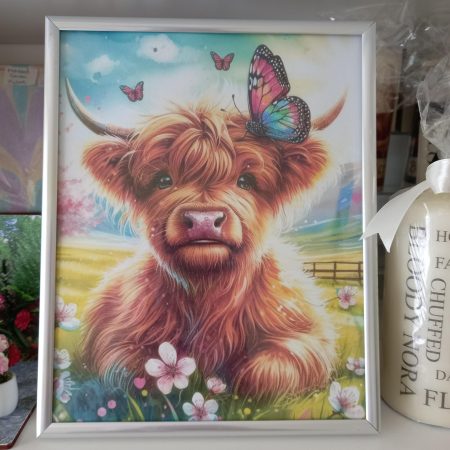 Highland Cow Framed Picture