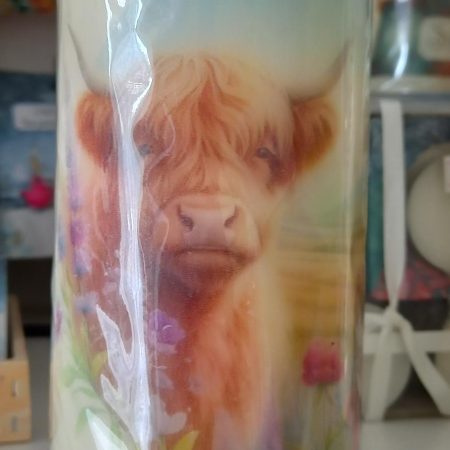 Highland Cow Candle