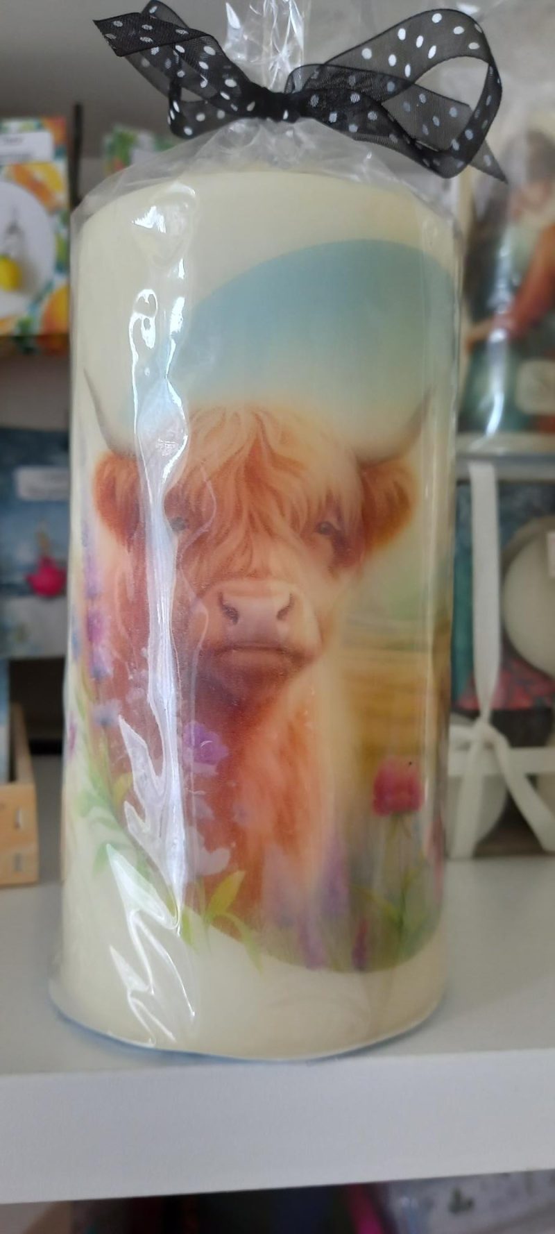 Highland Cow Candle