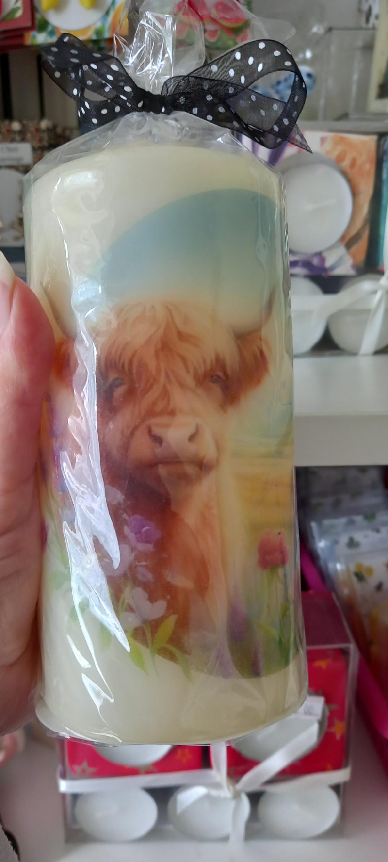 Highland Cow Candle
