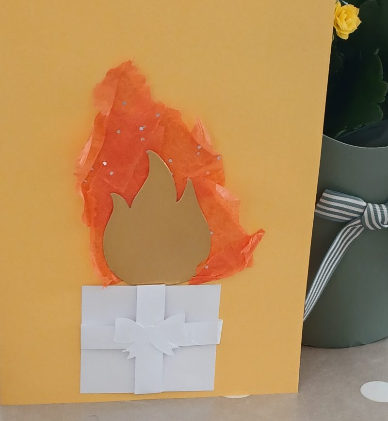 Sunday school Pentecost craft