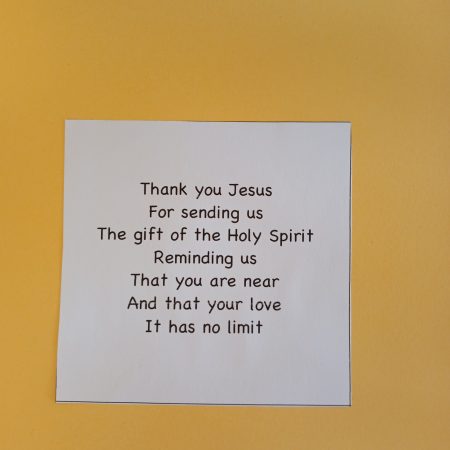 Sunday school Pentecost craft