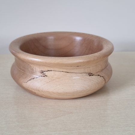 Hand-turned sycamore bowl