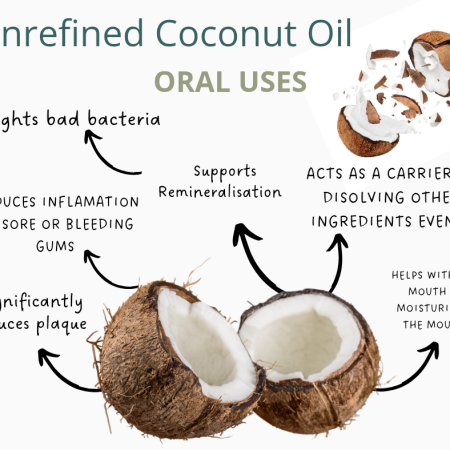 "SerenSmile" All Natural oil and mineral toothpaste with charcoal