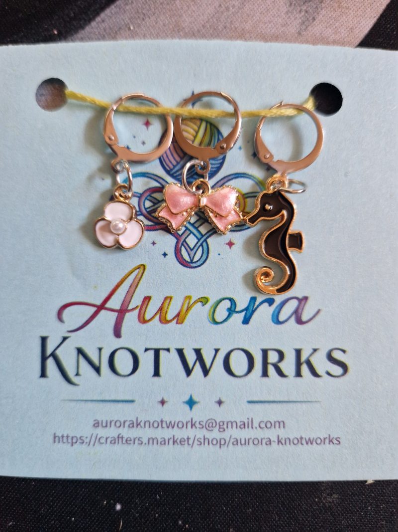 Set of 3 Stitch Markers