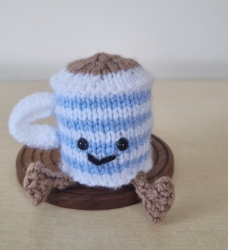 Hand-knitted Little Mug Of Tea