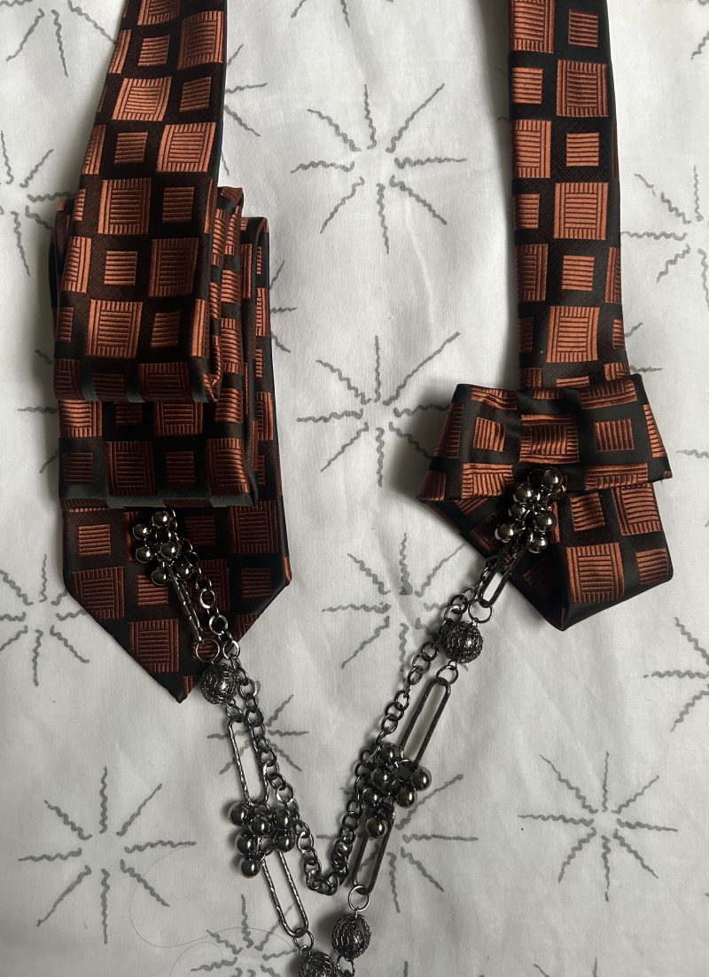 Elegant, Handmade Long Necktie.