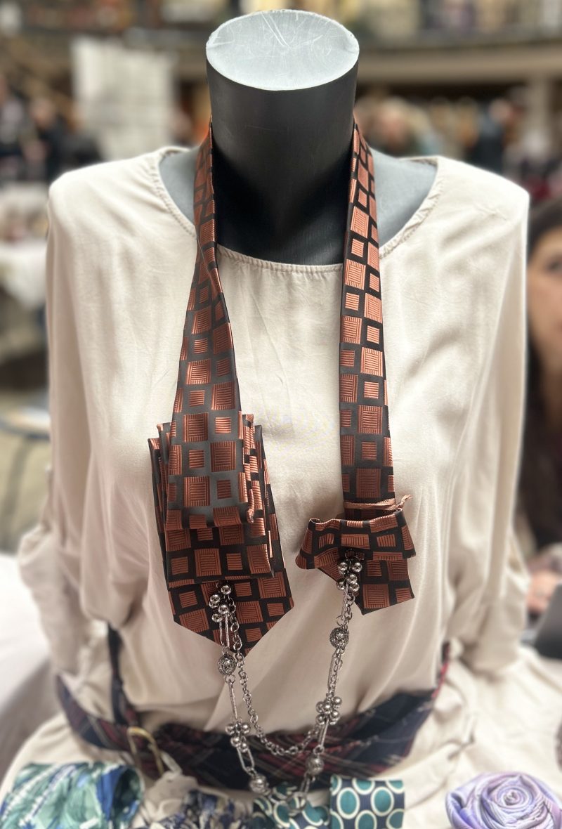 Elegant, Handmade Long Necktie.