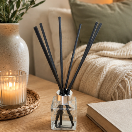 Rhubarb & Custard 50ml glass Reed diffuser