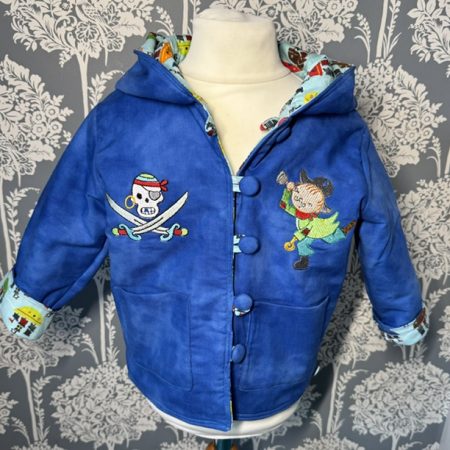 Reversible pirate jacket