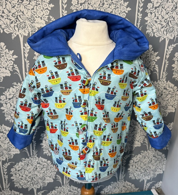 Reversible pirate jacket