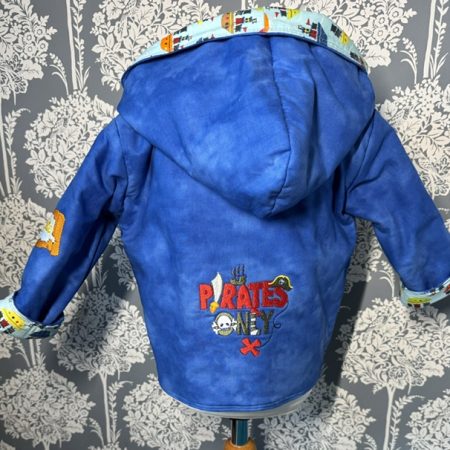 Reversible pirate jacket