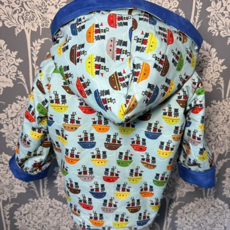 Reversible pirate jacket