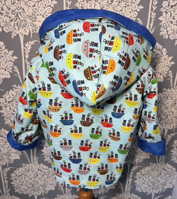 Reversible pirate jacket