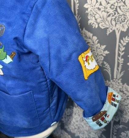 Reversible pirate jacket