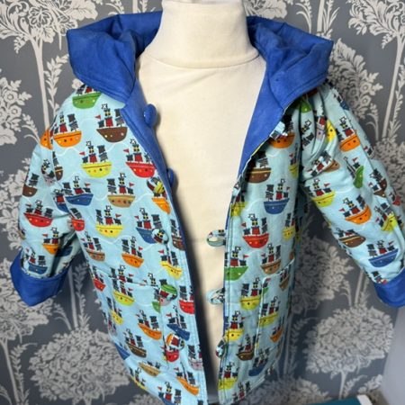 Reversible pirate jacket
