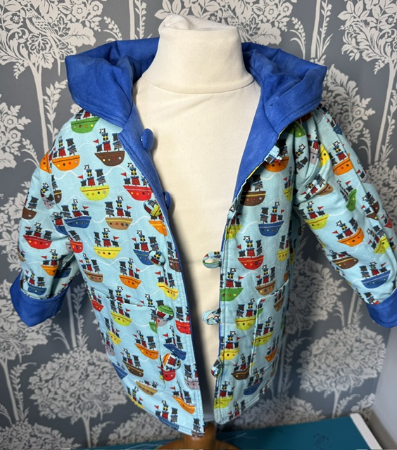 Reversible pirate jacket