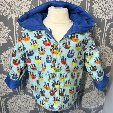 Reversible pirate jacket