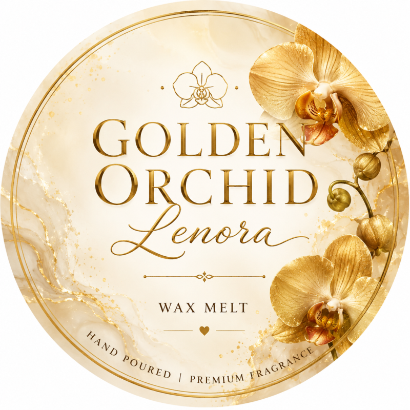 Golden Orchid Wax Melt Bar