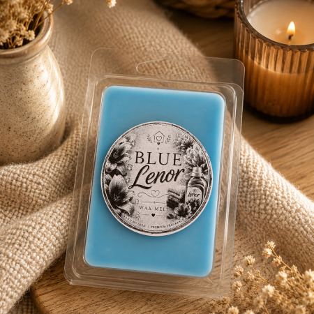 Blue lenor wax melt bar