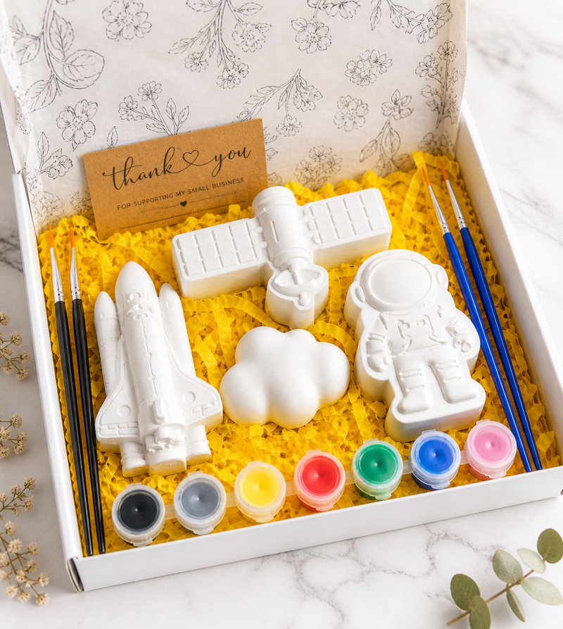 Kids Plaster Space Craft Kit