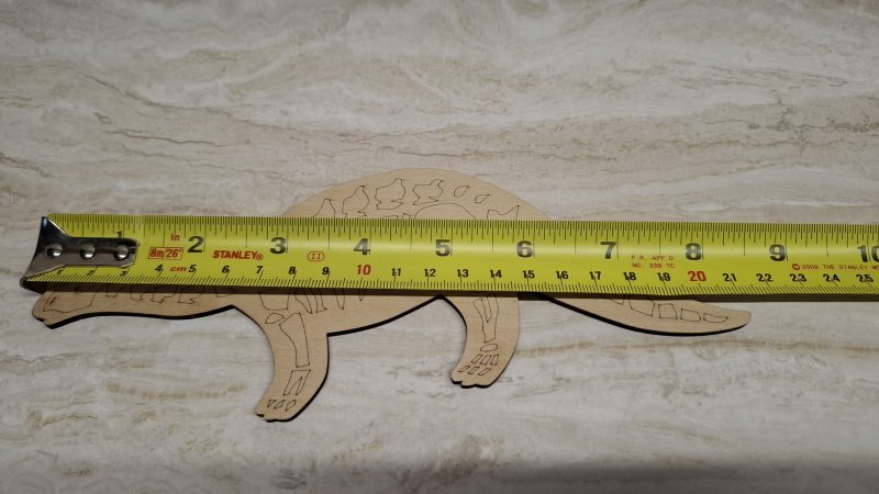 Wooden Dinosaur Craft Kit, Paint Your Own, DIY Painting, Wooden Cut-Outs