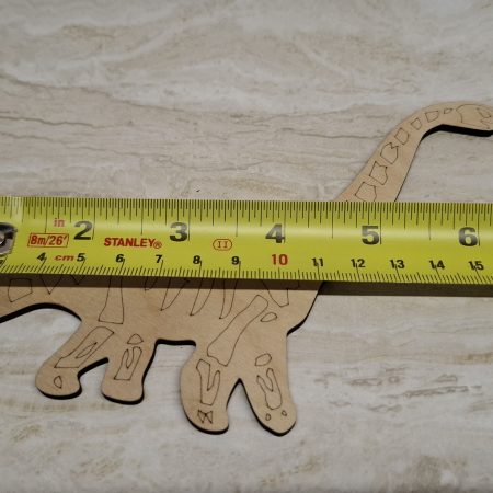 Wooden Dinosaur Craft Kit, Paint Your Own, DIY Painting, Wooden Cut-Outs