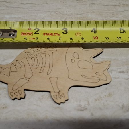 Wooden Dinosaur Craft Kit, Paint Your Own, DIY Painting, Wooden Cut-Outs