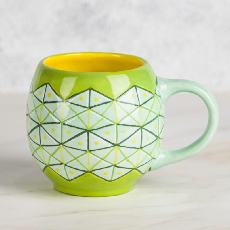 Ceramic painting – Chevron mug