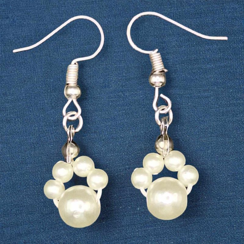 Paw Print Earrings