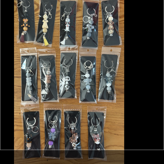 Handmade animal keychains