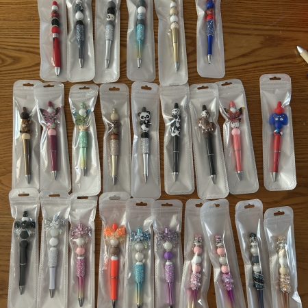 Novalty beaded pens