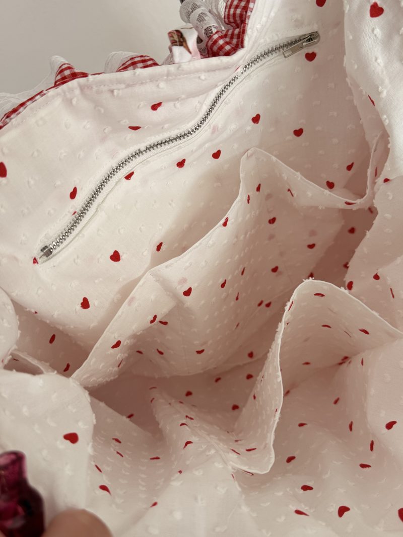 Nice floral tote bag