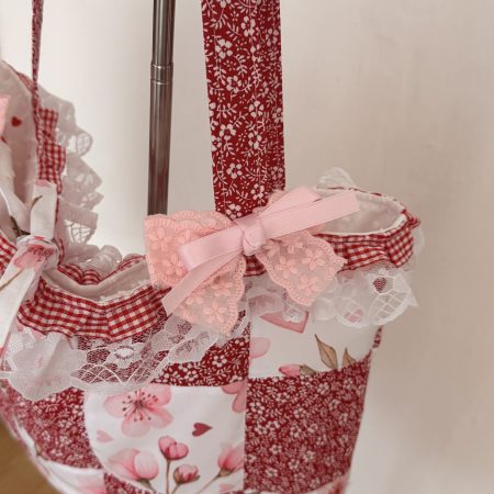 Nice floral tote bag
